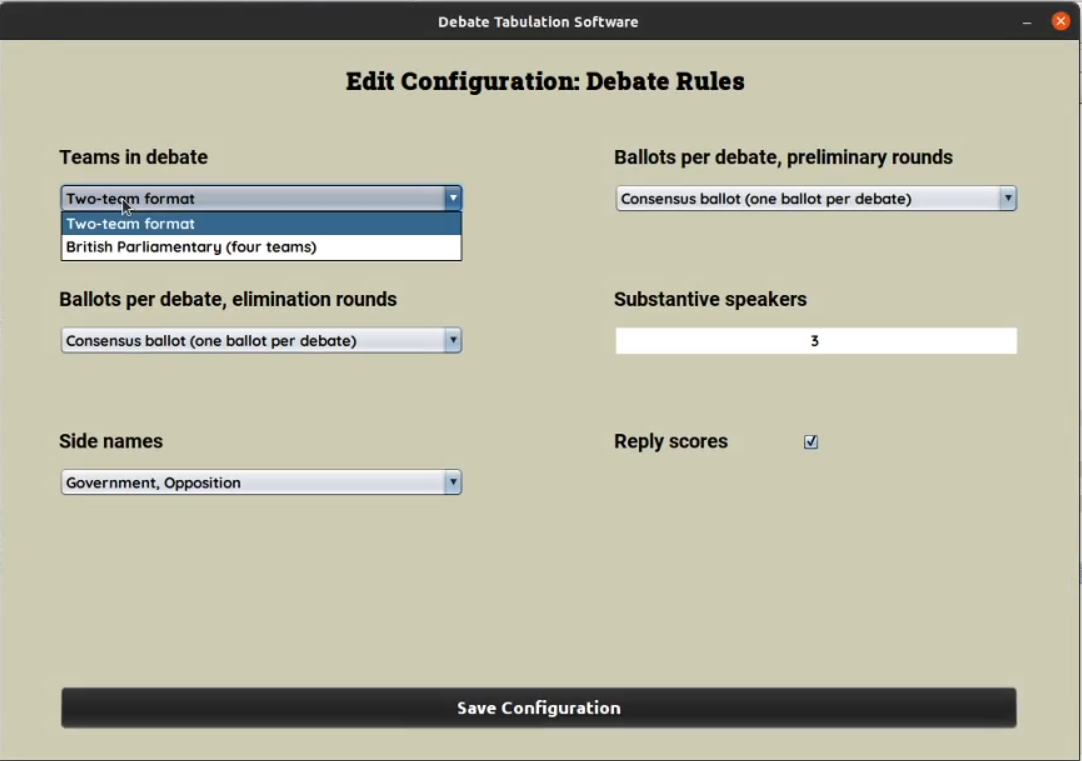 📜 Rule Configuration